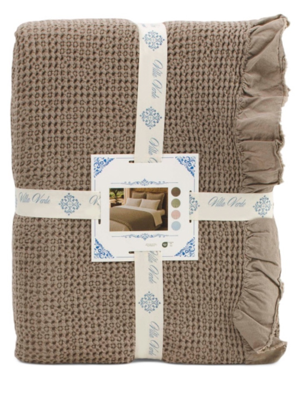 INUP HOME Waffle Cotton Blanket